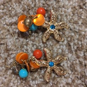 Starfish earrings